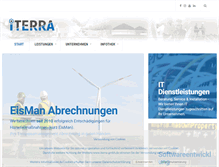 Tablet Screenshot of iterra-gmbh.de
